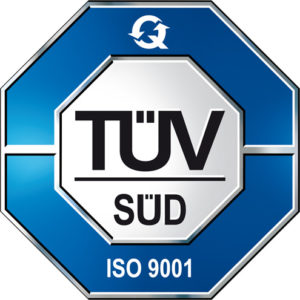 TÜV Süd ISO 9001 überwacht